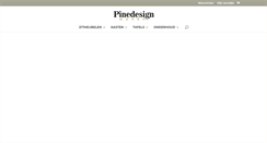 Desktop Screenshot of pinedesign.nl