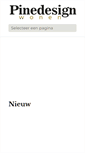Mobile Screenshot of pinedesign.nl